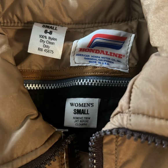 Pristine Vintage 1970s Hondaline Motorcycle Jacket - Picture 10 of 13